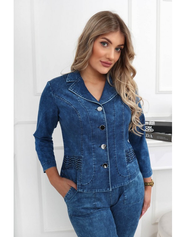 Żakiet Lena Denim Tencel Producent: Agata Re