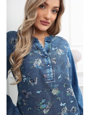 Tunika Denim Dźins Rosa