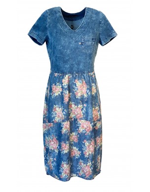 Sukienka tencel jeans Rosemaria 38