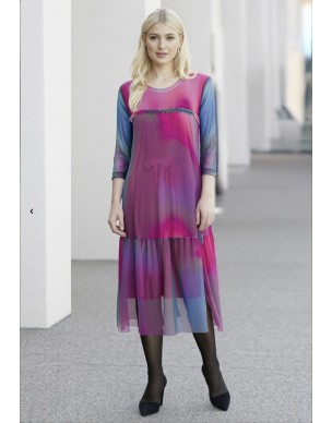 Sukienka Łucja Wizytowa z Siatki 46