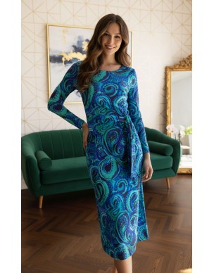 Sukienka Dzianina Wiązana Manila